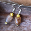 Buff-coloured agate
