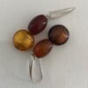 Un-identical agate & glass beads