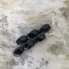 Strand of black jet beads